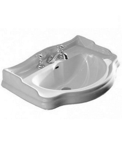 Раковина Kerasan Retro 55 104501x3 Белая