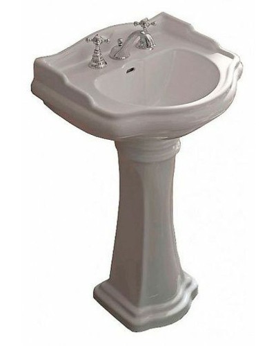 Раковина Kerasan Retro 55 104501x3 Белая