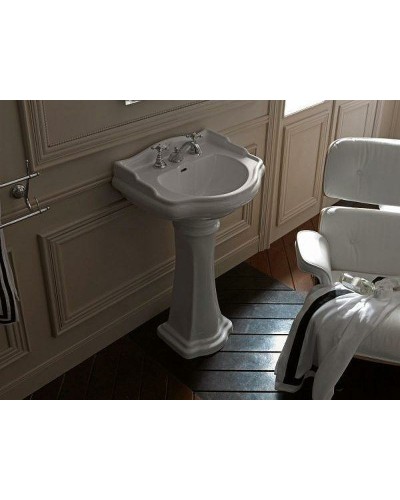 Раковина Kerasan Retro 55 104501x3 Белая