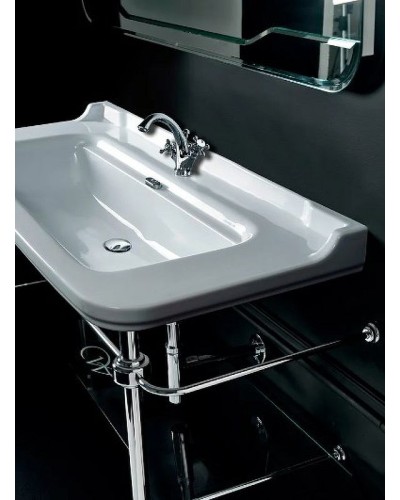 Раковина Kerasan Waldorf 120 4144K1bi/crx1 Белая