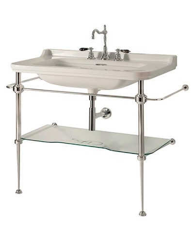 Раковина Kerasan Waldorf 120 4144K1bi/crx3 Белая