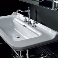 Раковина Kerasan Waldorf 120 4144K1bi/crx3 Белая