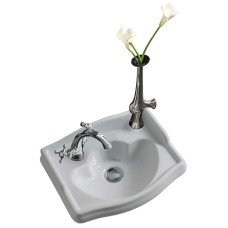 Раковина Kerasan Retro 41 103301x1 sx Белая