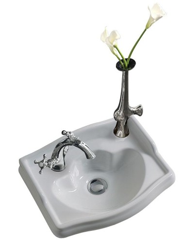 Раковина Kerasan Retro 41 103301x1 sx Белая