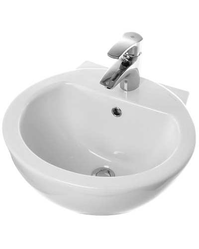 Раковина Sanita Luxe Art Luxe 50 SL400001 ARTSLWB01+ARTSLPD10 Белая