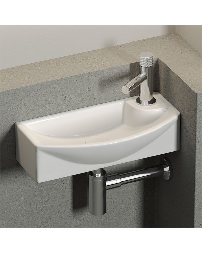 Раковина Ceramica Nova Element 45 L CN6038L Белая