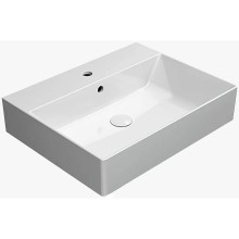 Раковина GSI Kube X 60 9431111 Белая