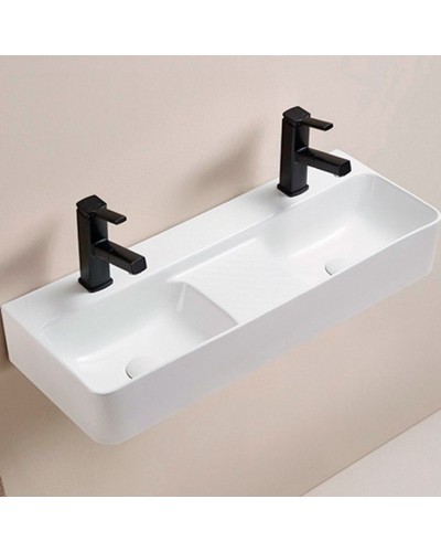 Раковина Comforty 80 78694 00-00012246 двойная Белая