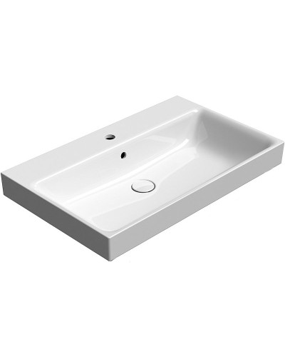 Раковина GSI Nubes 80 9622111 Белая