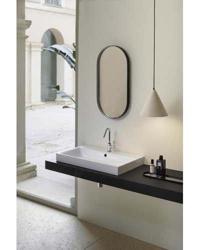 Раковина GSI Nubes 80 9622111 Белая