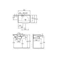 Jacob Delafon Stillness E1555-00 Умывальник
