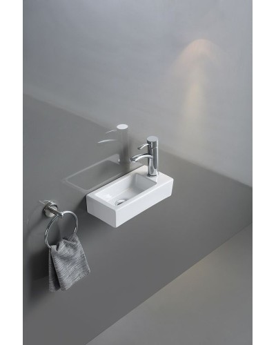 Раковина CeramaLux 36 9272L Белая