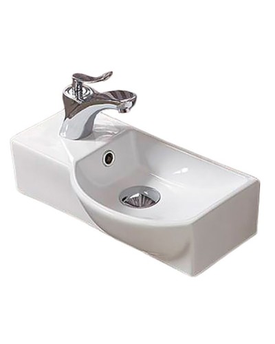 Раковина CeramaLux 40 7947AR Белая