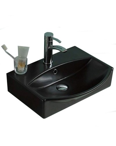 Раковина-чаша CeramaLux 50 78014CMB Черная