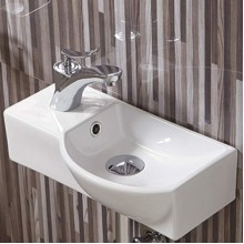 Раковина CeramaLux 45 7947BR Белая