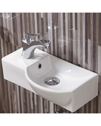 Раковина CeramaLux 45 7947BR Белая