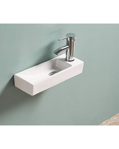 Раковина CeramaLux 38 9048FL Белая