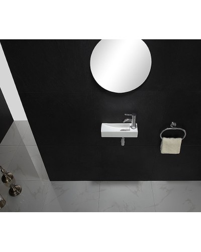 Раковина CeramaLux 38 9048FL Белая