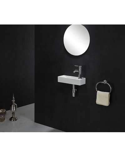 Раковина CeramaLux 38 9048FL Белая