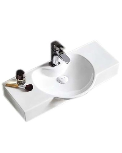 Раковина CeramaLux 70 STR 4280C Белая