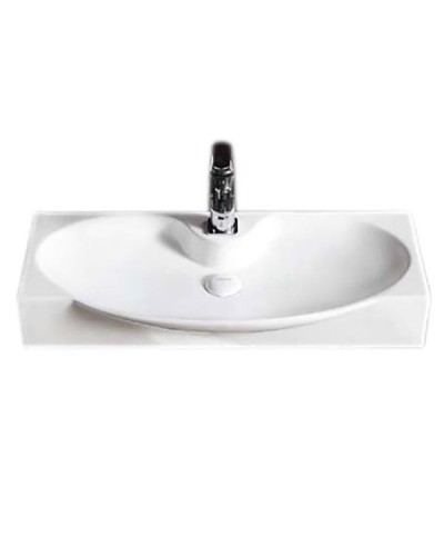 Раковина CeramaLux 68 STR 4282A Белая