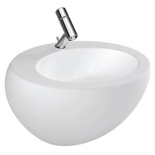 Умывальник, объединенный с полупьедесталом 60 см Laufen Alessi 8.1097.2.400.104.1