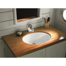 Раковина устанавливаемая снизу, без крепежных элементов Jacob Delafon Ovale EN262-00