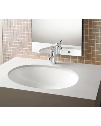 Раковина устанавливаемая снизу, без крепежных элементов Jacob Delafon Ovale EN262-00