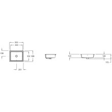 Раковина 50,3x39,6 см Jacob Delafon Verticyl E2882-0