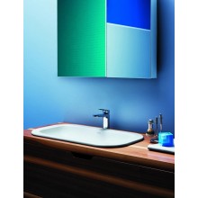 Раковина 69х38 см Azzurra Glaze GLZ 69x38/IN bix0