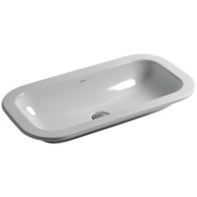 Раковина 69х38 см Azzurra Glaze GLZ 69x38/IN bix0