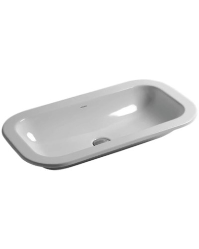 Раковина 69х38 см Azzurra Glaze GLZ 69x38/IN bix0