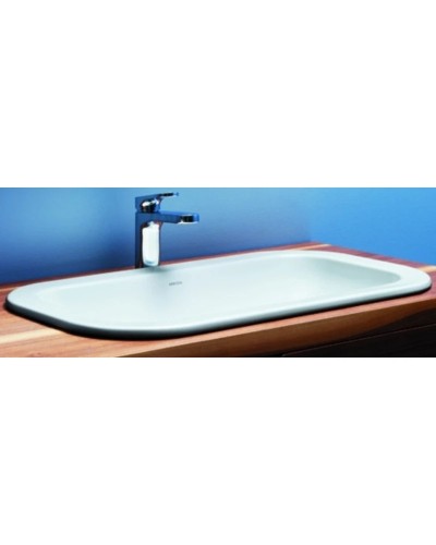 Раковина 69х38 см Azzurra Glaze GLZ 69x38/IN bix0