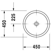 Раковина 45 см Duravit Architec 0318450000