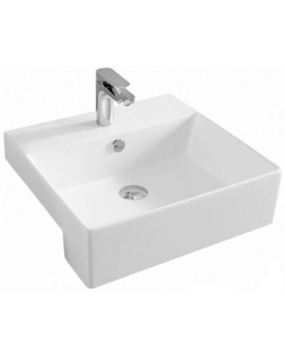 Раковина 50x48 см Artceram Quadro Semincasso QUL004 01 00 bi