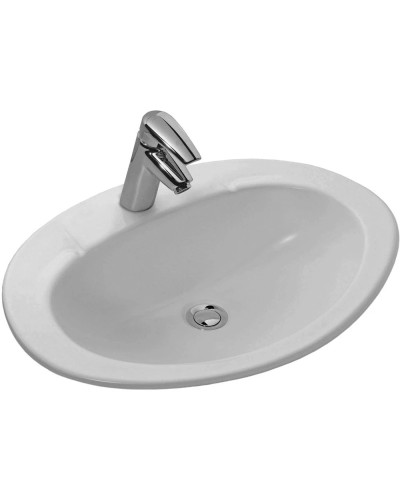 Раковина встраиваемая 63 см Jacob Delafon Ovale E1273-00