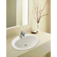 Раковина встраиваемая сверху 50 см Jacob Delafon Ovale Dessus E1358-00