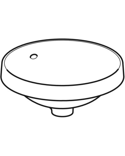 Раковина 40х40 см Geberit VariForm 500.700.01.2