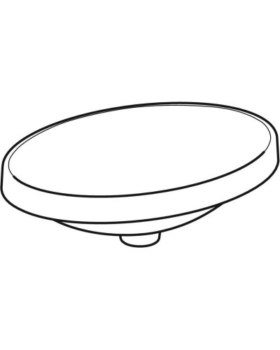 Раковина 55х40 см Geberit VariForm 500.718.01.2