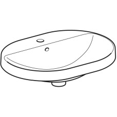 Раковина 60х45 см Geberit VariForm 500.732.01.2