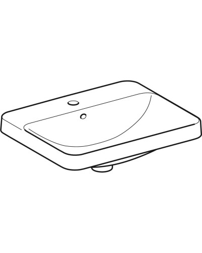 Раковина 55х45 см Geberit VariForm 500.740.01.2