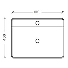 Раковина 60х40 см Boheme NeoArt 818