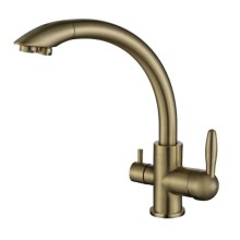 Смеситель для кухни Paulmark Essen Es213001-BR Бронза