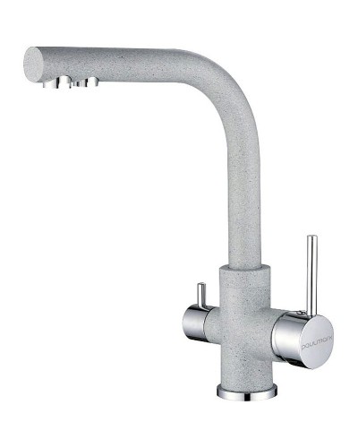 Смеситель для кухни Paulmark Essen Es213011-310 Серый