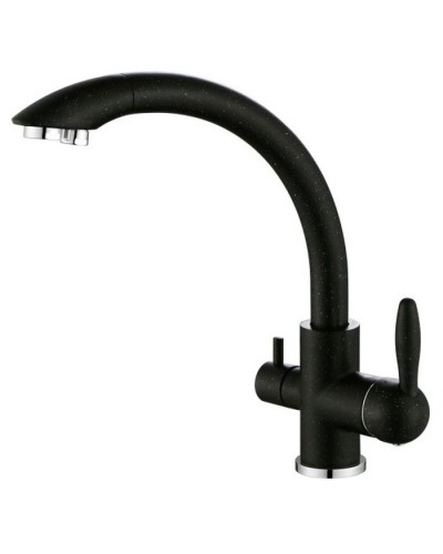 Смеситель для кухни Paulmark Essen Es213001-308 Черный