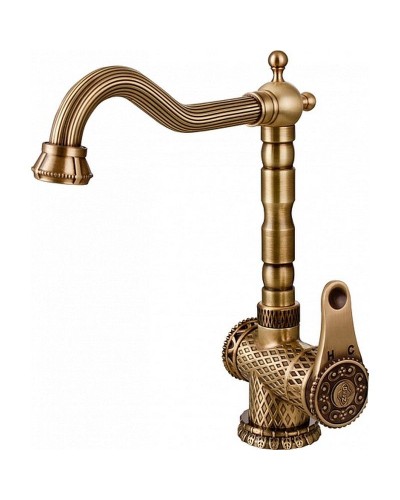 Смеситель для кухни ZorG Antic A 408K-BR Бронза