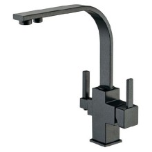 Смеситель для кухни ZorG Clean Water ZR 332 YF ЧЕРНЫЙ МЕТАЛЛИК Черный