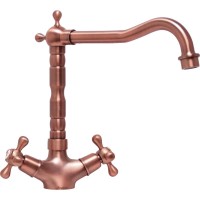 Смеситель для кухни Seaman Barcelone SSL-5079-Au Красное золото