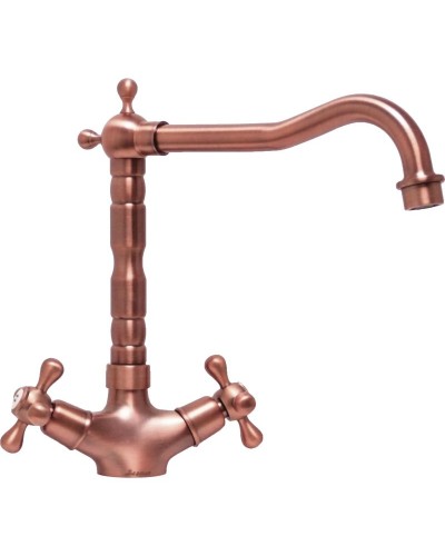 Смеситель для кухни Seaman Barcelone SSL-5079-Au Красное золото