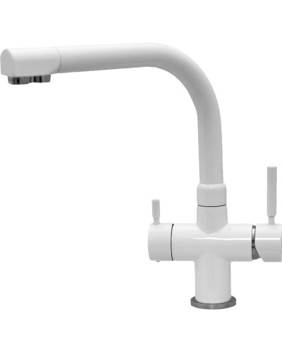 Смеситель для кухни Seaman Barcelone SSL-5383-SG Белый